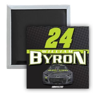 Nascar #24 William Byron 2.5 x 2.5-Inch Fridge Magnet New for 2022