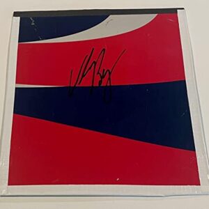 2020 William Byron Liberty University Signed Race Used 8x9 Sheetmetal Piece #5 - NASCAR Autographed Race Used Items