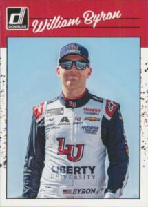 2023 donruss retro #130 william byron liberty university/hendrick motorsports/chevrolet racing card - sportscard superstore