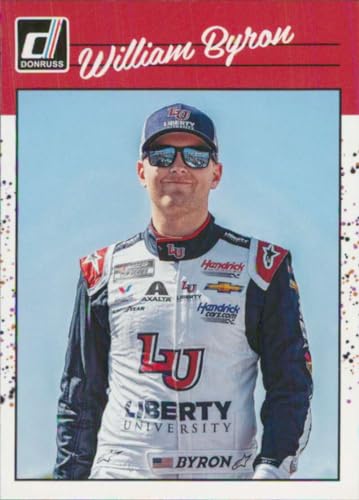 2023 Donruss Retro #130 William Byron Liberty University/Hendrick Motorsports/Chevrolet Racing Card - Sportscard Superstore