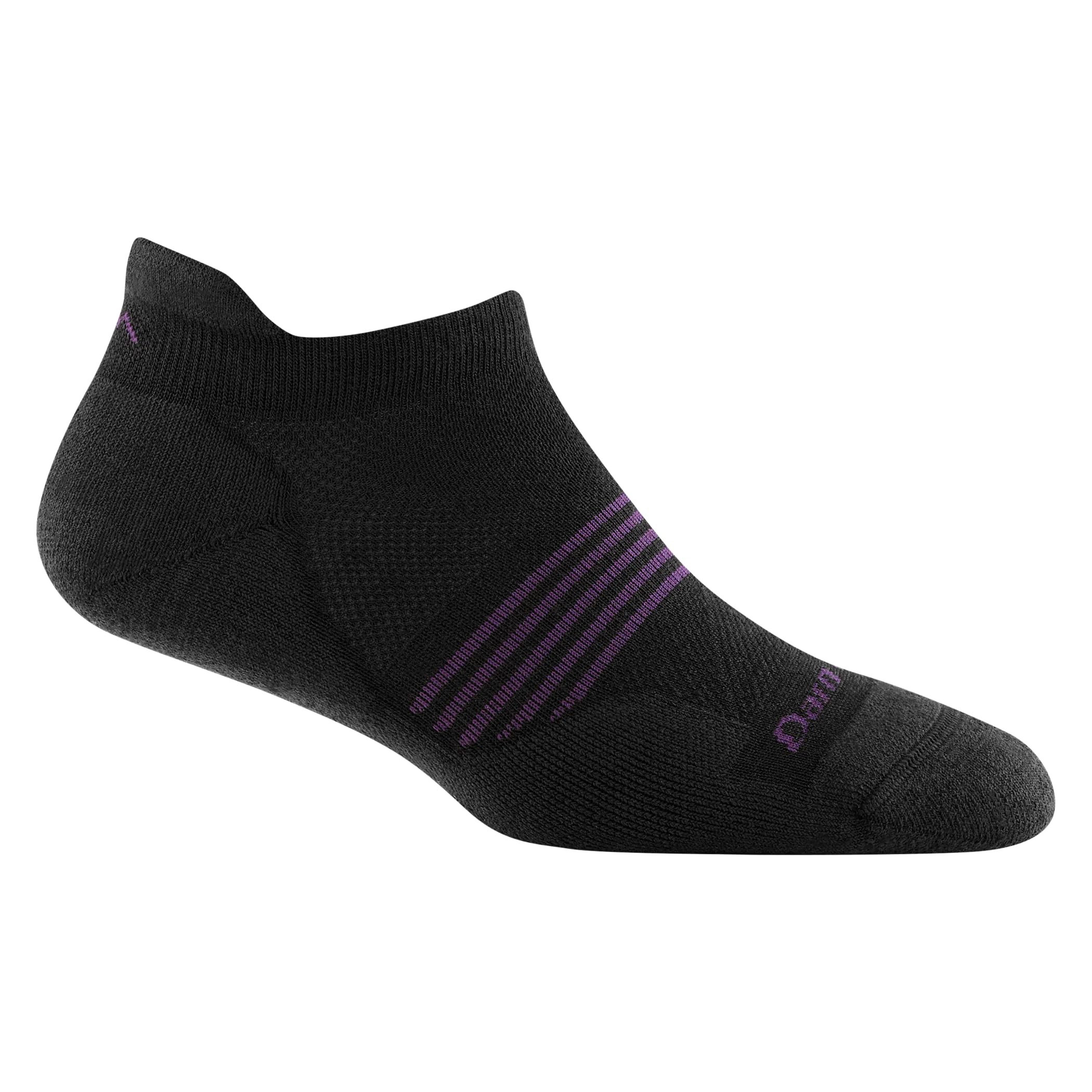 Darn Tough Women's Element No Show Tab Lightweight Sock (Style 1112) - Black, Medium