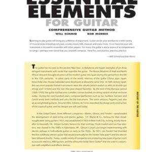 Essential Elements for Guitar - Book 1: Comprehensive Guitar Method