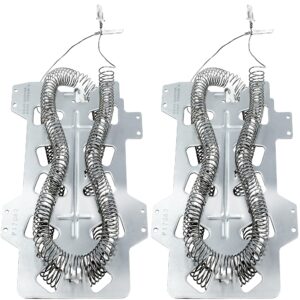 2 pack dc47-00019a dryer heating element replacement for samsung dv45h7000ew/a2 dv40j3000ew/a2 dv42h5000ew/a3 dve50m7450w/a3 dv42h5200ew/a3 dv48h7400ew/a2