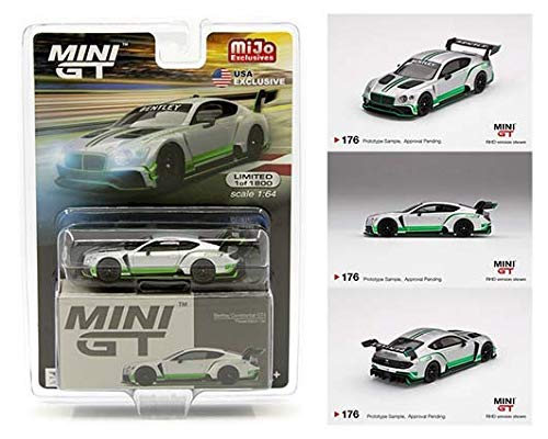 MINI GT MIJO Exclusive Bentley Continental GT3 Presentation Car