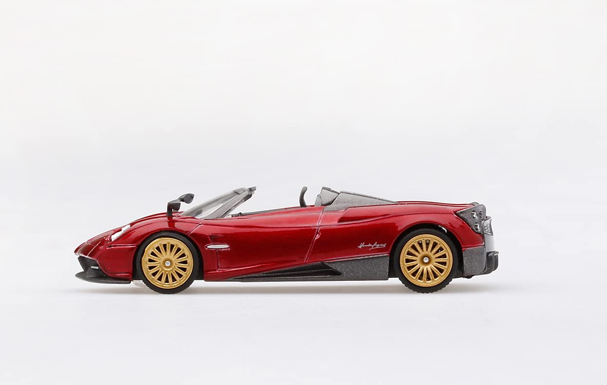 Mini GT New DIECAST Toys CAR 1:64 Pagani Huayra Roadster (RED) (USA Exclusive) - MIJO Exclusives MGT00050-MJ