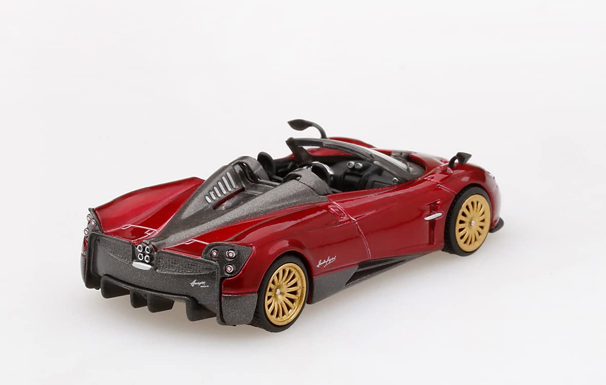 Mini GT New DIECAST Toys CAR 1:64 Pagani Huayra Roadster (RED) (USA Exclusive) - MIJO Exclusives MGT00050-MJ