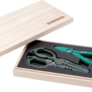 Engineer Paulownia Box GT Pack PGT-03 "Neji-Saurus" and "Steel Arm Scissors GT" Gift Package with Exclusive Leaflet