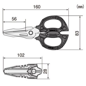 Engineer Paulownia Box GT Pack PGT-03 "Neji-Saurus" and "Steel Arm Scissors GT" Gift Package with Exclusive Leaflet