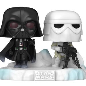 POP Funko Deluxe Star Wars: Battle at Echo Base Series - Darth Vader and Snowtrooper, Amazon Exclusive, Figure 6 of 6