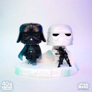 POP Funko Deluxe Star Wars: Battle at Echo Base Series - Darth Vader and Snowtrooper, Amazon Exclusive, Figure 6 of 6