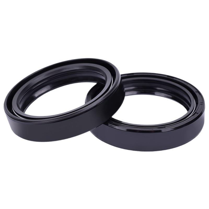 43x55x11 Front Fork Damper Oil Seal 43 55 Dust Cover For B-MW K1300GT Premium K1300 K 1300 GT Exclusive Edition ABS K1300S 1300 S (Color : 4pcs seal 4pc cover)