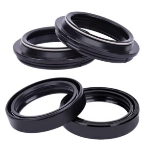 43x55x11 Front Fork Damper Oil Seal 43 55 Dust Cover For B-MW K1300GT Premium K1300 K 1300 GT Exclusive Edition ABS K1300S 1300 S (Color : 4pcs seal 4pc cover)