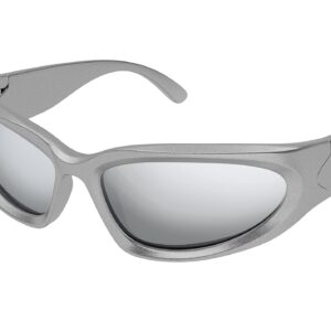 Balenciaga BB0157S Silver/Silver 65/17/125 men Sunglasses