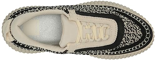 Dolce Vita Women's DOLEN Sneaker, White/Black, 8.5