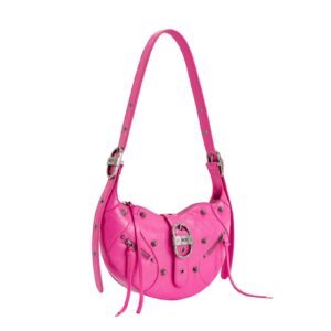 JW PEI Women's Tessa Crushed Shoulder Bag - Bright Pink