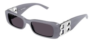 balenciaga bb0096s grey/grey 51/18/130 women sunglasses