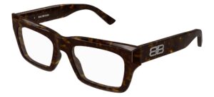 balenciaga bb0240o havana 52/19/145 unisex eyewear frame