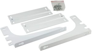 hardware resources door mount kit for can-ebm series, white