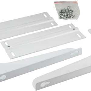 Hardware Resources Door Mount Kit for CAN-EBM Series, White