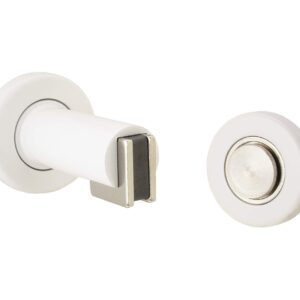 FPL Modern Door Stop/Holder and Magnetic Catch - White