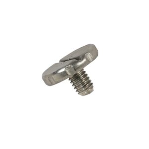 Rok Hardware Heavy Duty Metal Hinge Pin Stop, Fits All 3-1/2" (89mm) to 4" (102mm) Residential Hinges, Satin Nickel