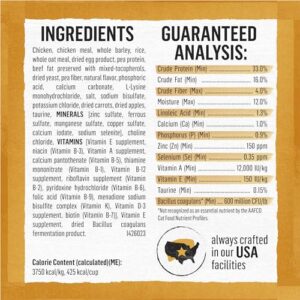 Purina Beyond Natural Dry Cat Food Wholesome Ingredients for Whole Health White Meat Chicken and Whole Oat Meal Recipe - 13 lb. Bag