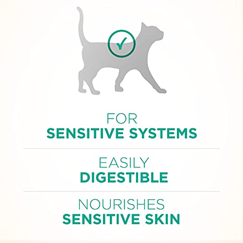 Purina ONE Sensitive Stomach, Sensitive Skin, Natural Dry Cat Food, +Plus Sensitive Skin and Stomach Formula - 7 lb. Bag