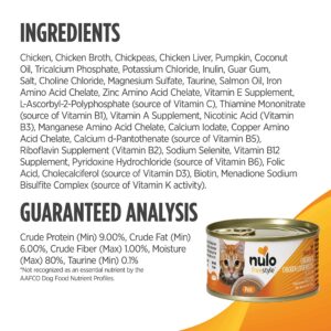 Nulo Freestyle Cat & Kitten Wet Pate Canned Cat Food, Premium All Natural Grain-Free, with 5 High Animal-Based Proteins and Vitamins to Support a Healthy Immune System and Lifestyle