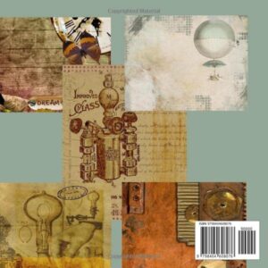 Steampunk Craft Paper: Scrapbooking, Collage, Decoupage Craft Papers