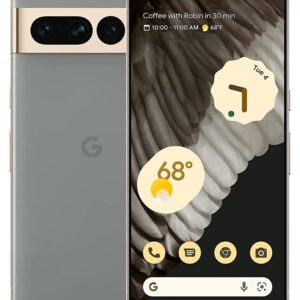 Google Pixel 7 Pro 5G 128GB 12GB RAM 24-Hour Battery Factory Unlocked for All Carriers Global Version - Hazel