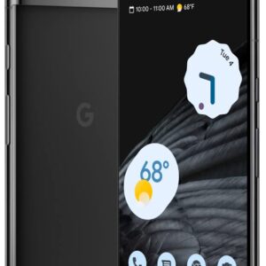 Google Pixel 7 Pro 5G 128GB 12GB RAM 24-Hour Battery Factory Unlocked for GSM Carriers Global Version - Obsidian (Renewed), Black