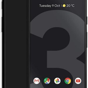 Google Pixel 3 Unlocked GSM/CDMA - US Warranty (Just Black, 128GB) (Renewed)