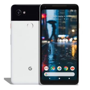 google pixel 2 xl 64gb - white and black - gsm/cdma - 4g lte - factory unlocked - g011c