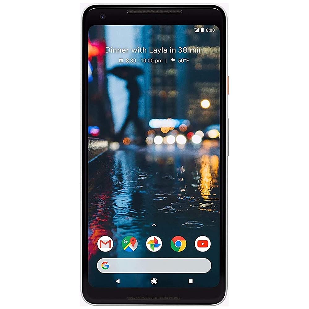 Google Pixel 2 XL 64GB - White and Black - GSM/CDMA - 4G LTE - Factory Unlocked - G011C