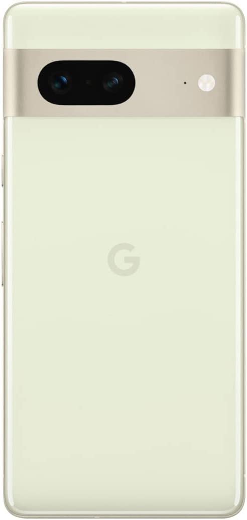 Google Pixel 7 5G 128GB 8GB RAM 24-Hour Battery Factory Unlocked for GSM Carriers Global Version - Lemongrass (Renewed)