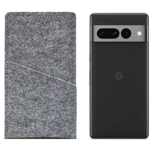 Google Pixel 8 Pro Handmade Sleeve, Padded Cover with Cards Holder Slot, Cash Pocket, Pixel 8 Pro Phone Wallet