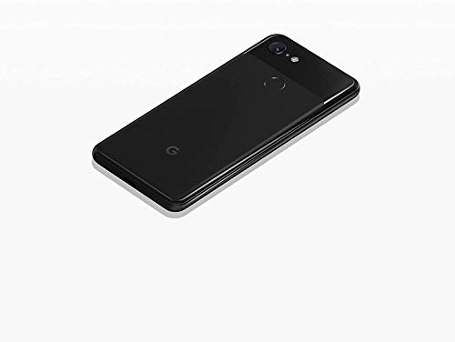 Google Pixel 3 (64GB, 4GB RAM) 5.5 QHD+, IP68 Water Resistant, Snapdragon 845 GSM/CDMA Factory Unlocked (AT&T/T-Mobile/Verizon/Sprint) (Just Black, 64GB)