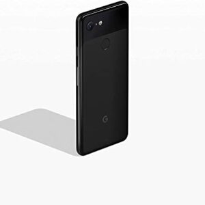 Google Pixel 3 (64GB, 4GB RAM) 5.5 QHD+, IP68 Water Resistant, Snapdragon 845 GSM/CDMA Factory Unlocked (AT&T/T-Mobile/Verizon/Sprint) (Just Black, 64GB)