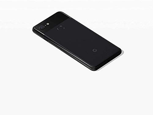 Google Pixel 3 (64GB, 4GB RAM) 5.5 QHD+, IP68 Water Resistant, Snapdragon 845 GSM/CDMA Factory Unlocked (AT&T/T-Mobile/Verizon/Sprint) (Just Black, 64GB)