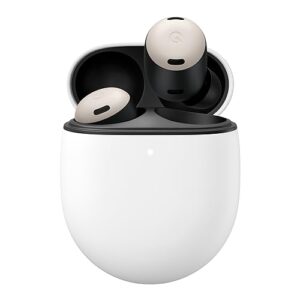 google pixel buds pro - noise canceling earbuds - up to 31 hour battery life with charging case[2] - bluetooth headphones - compatible with android - porcelain