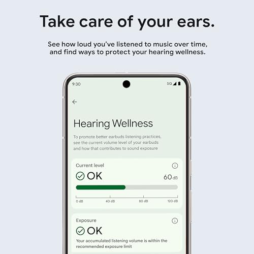 Google Pixel Buds Pro - Noise Canceling Earbuds - Up to 31 Hour Battery Life with Charging Case[2] - Bluetooth Headphones - Compatible with Android - Porcelain