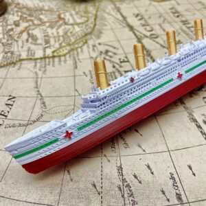 TitanicToyCo RMS Titanic Model Ship or Britannic or Olympic 8" Assembled Titanic Toys For Kids, Historically Accurate Titanic Toy, Titanic Ship, Titanic Cake Topper, Toy Ships, Titanic Boat