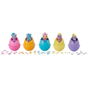 Hatchimals Alive, Egg Carton Toy with 5 Mini Figures in Self-Hatching Eggs, 11 Accessories, Kids Toys for Girls and Boys Ages 3 and up