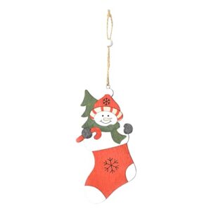 QAZIUY Christmas Ornaments Set Holiday Xmas Christmas Tree Ornament Decorations Merry Christmas Sign Wooden Hanging Xmas Festive Sign Pendant Christmas Tree Hanging Ornament for Wreaths Home Decor