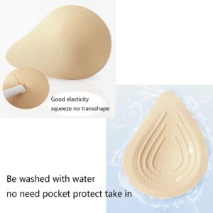 CYTMTZGA Cotton Mastectomy Breast Prosthesis Breast Forms Bra Insert Pads Light-weight Ventilation Sponge Boobs Sp2ML