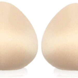 Ninery Ave 1 Pair Cotton Breast Forms Light Ventilation Sponge Boobs for Women Mastectomy Breast Cancer Support