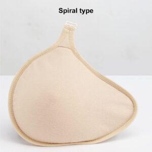 Silicone Breast Forms Protective Cover, Cotton Hook Design Women Mastectomy Prosthesis Cover Bag Excellent Heat Dissipation for Mastectomy Prosthesis (Left)