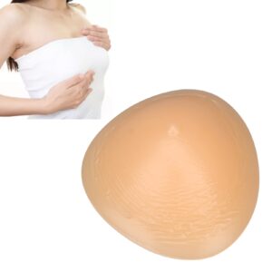 Prosthetic Breast,Soft Silicone Breast Form,Triangular Shaped Bra Pad,Left Right Universal Prosthetic Breast Inserts for Mastectomy People (Type 1)