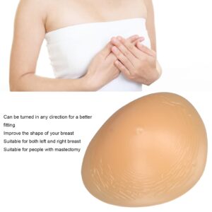 Silicone Bra Inserts, Clear Gel Push Up Breast Pads, Artificial Symmetrical Breast Form for Women, Post Mastectomy Breast Prosthesis, Bra Padding Bust Enhancer, Concave Bra Pads (250g 75C 80B 85A)