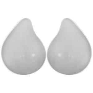 vollence one pair c cup irregular silicone breast forms women mastectomy prosthesis concave bra pad